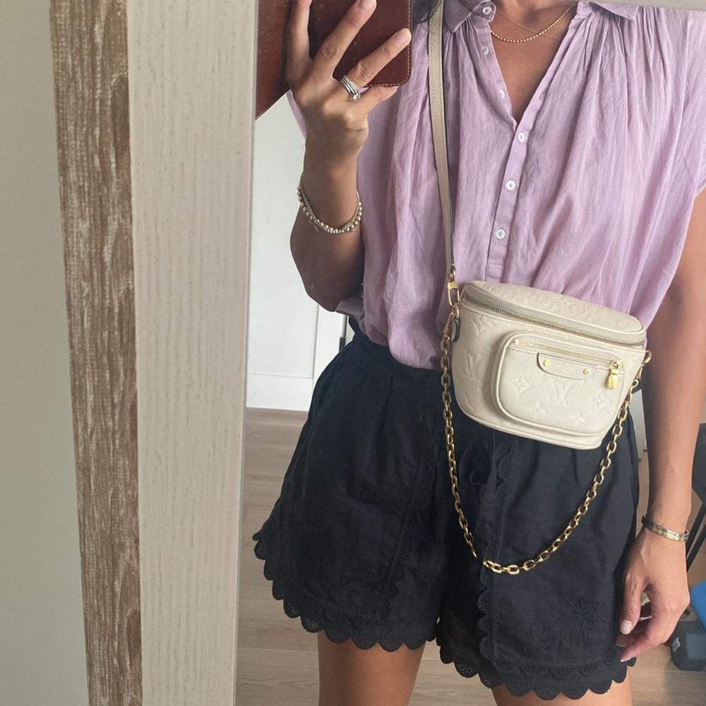 Authentic Louis Vuitton Mini empreinte bumbag